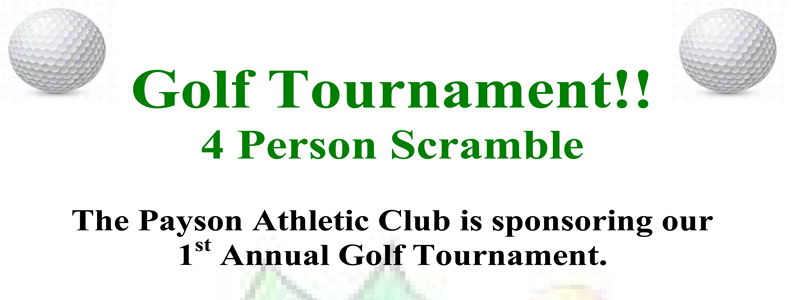 Payson Athletic Club Golf Tournament